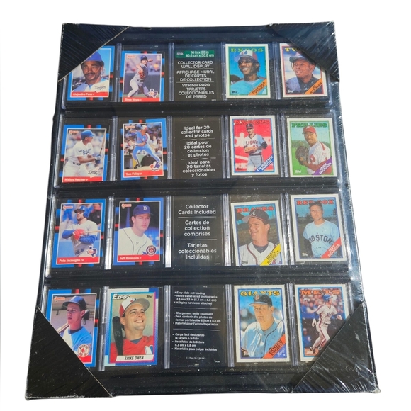 Studio Decor Collector Card Wall Display 16" x 20" - NWT - Picture 1 of 3